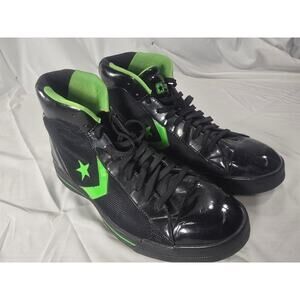Converse Star Player Evo Black Green High Top Shoes Men’s 13 Basketball Sneaker